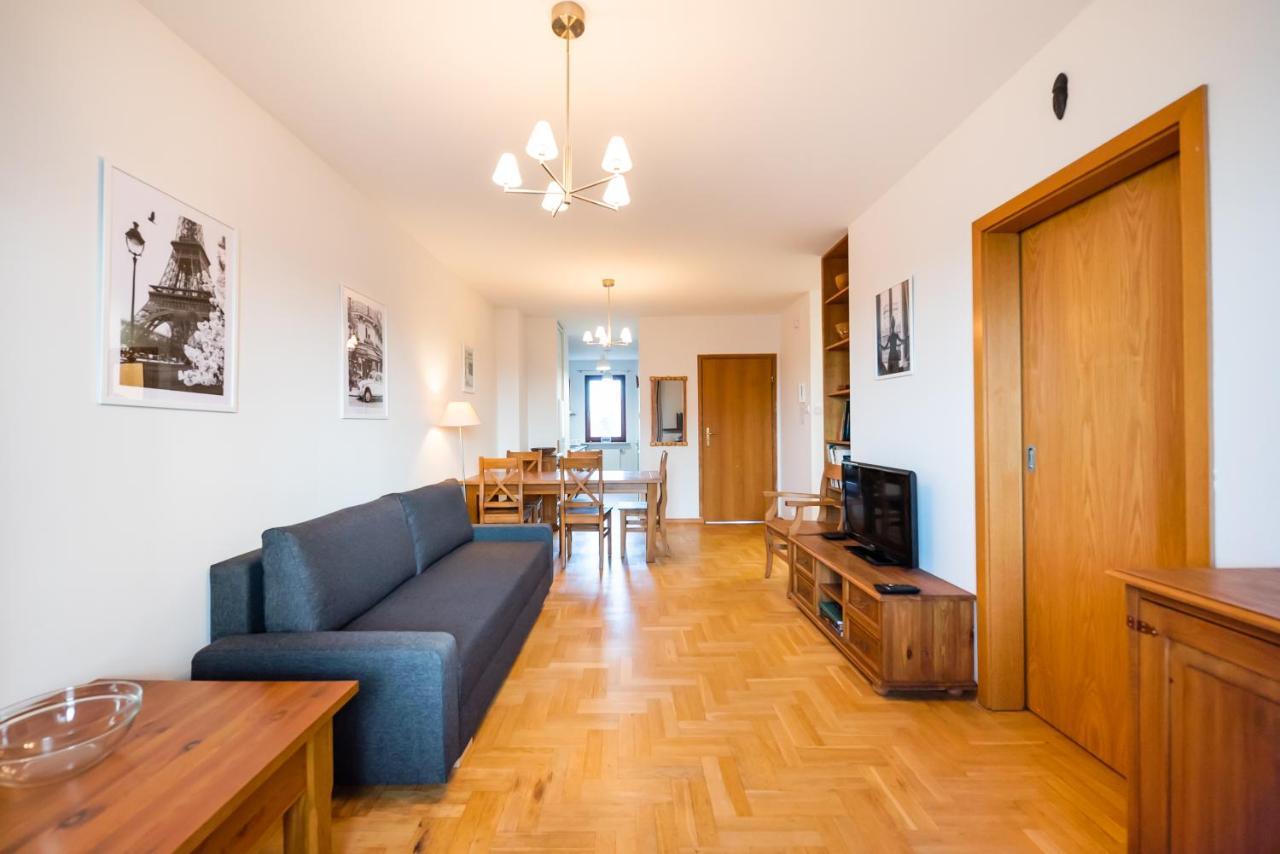 Woronicza Homey Wooden Apartment وارسو المظهر الخارجي الصورة